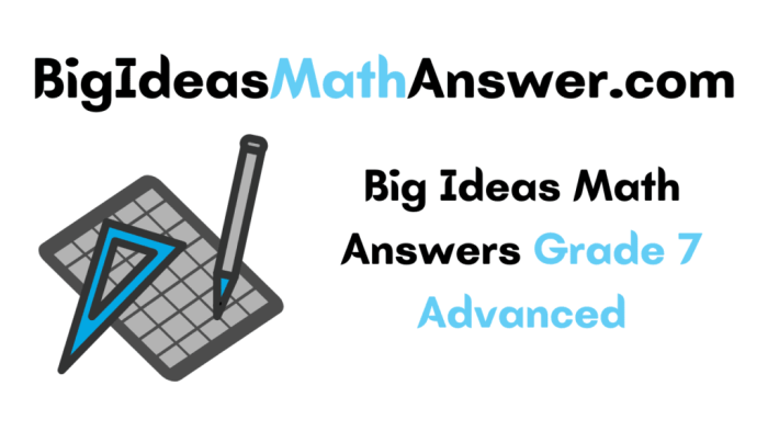 Big ideas math modeling real life grade 7