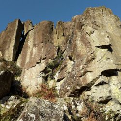 Crag castle borrowdale district lake walk