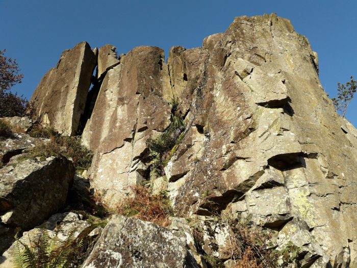 Crag castle borrowdale district lake walk