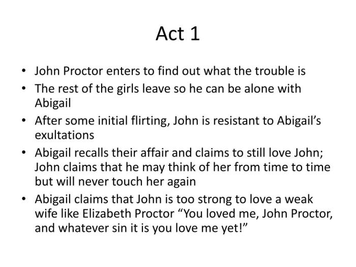 The crucible act 1 puritan problems