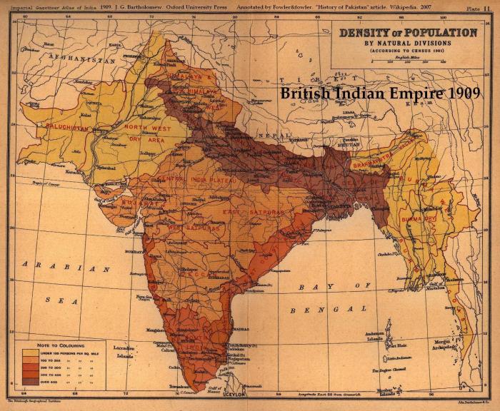 Labeled map of ancient india